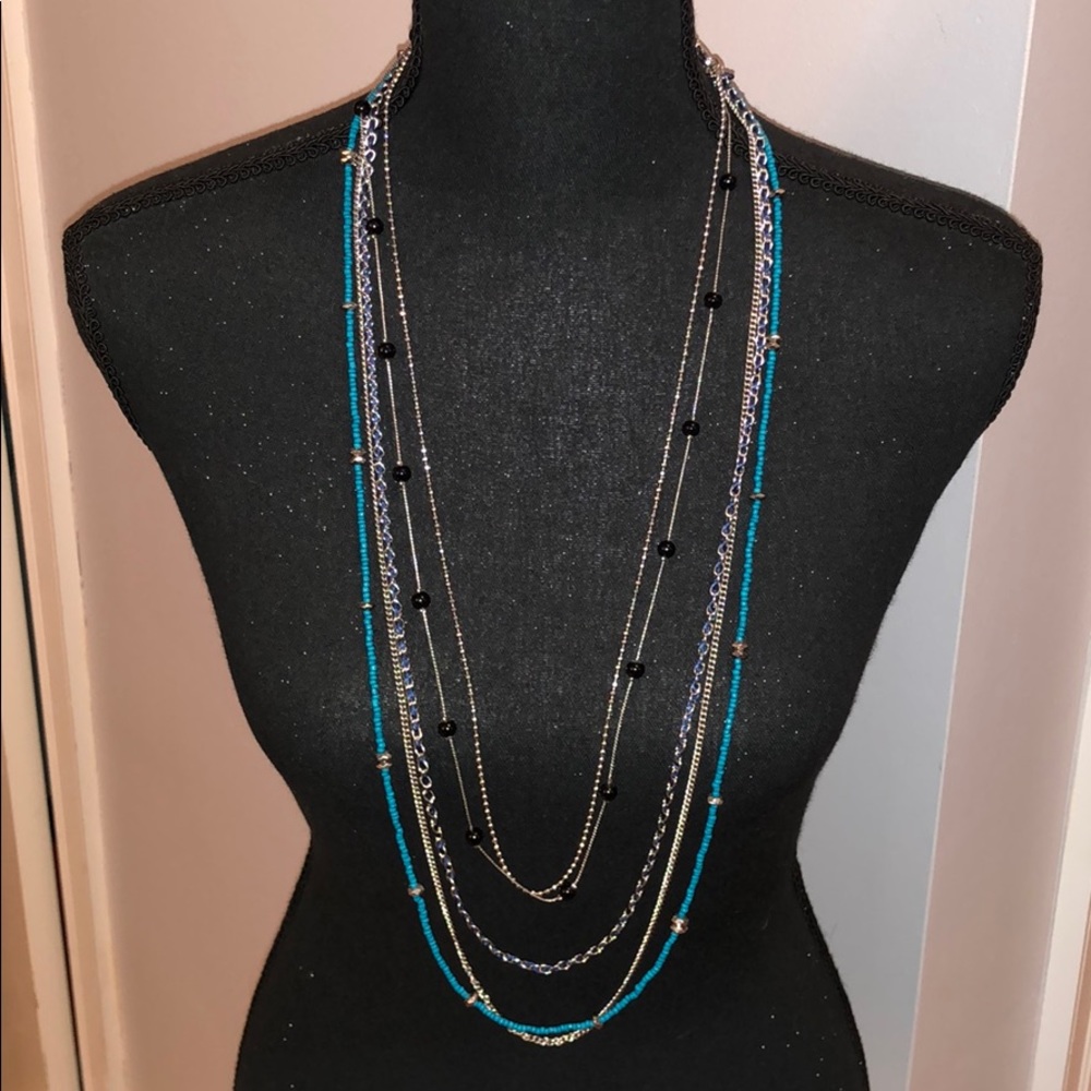 NWOT Lia Sophia Multi Layering Necklace